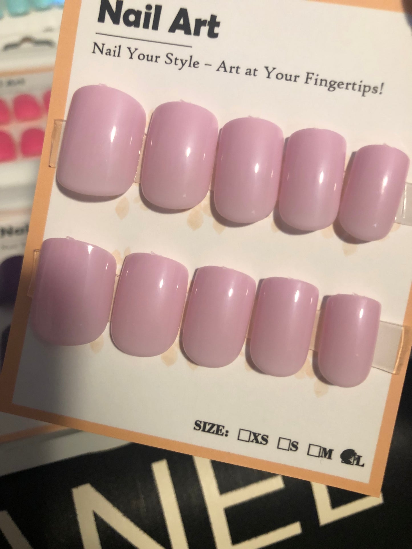 Dreamy Square Shortie Nails