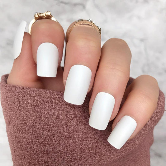 White Matte Shorties
